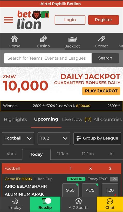mobile.betlion.co.zm .